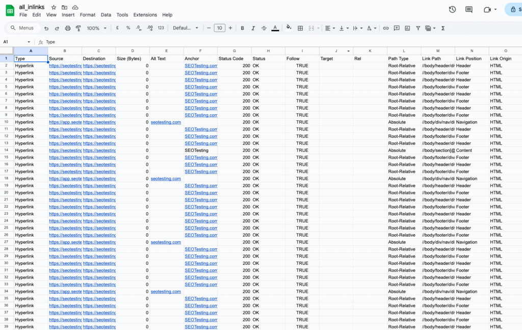 Lead Manager Agency Finding and Testing Internal Link Changes with Screaming Frog