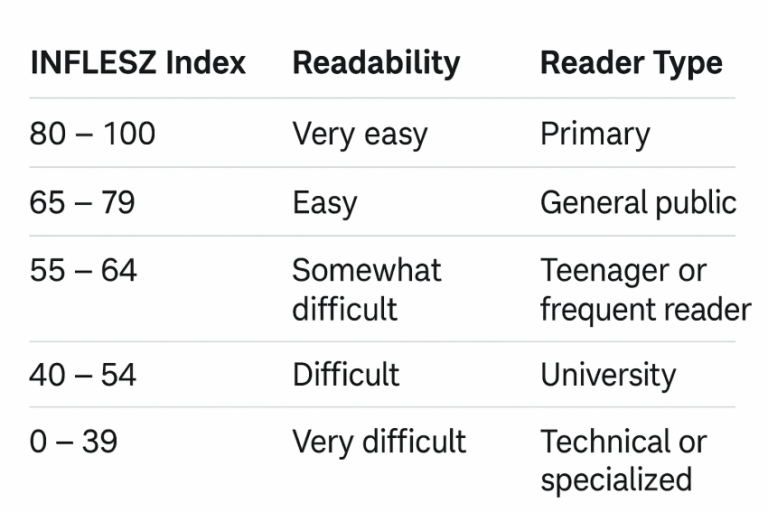 Lead Manager Agency Readability of Spanish Texts: Alternative Metrics to ‘Flesch Reading Ease’?