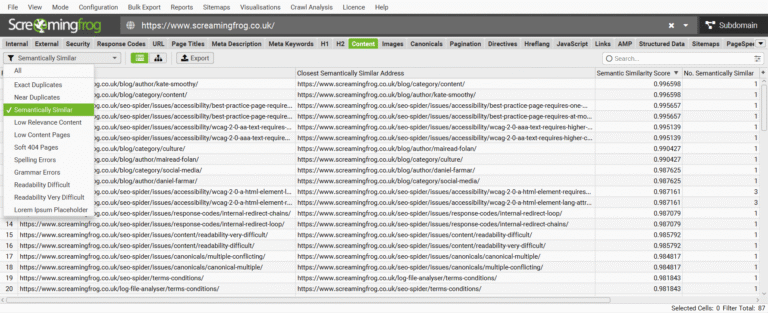 Lead Manager Agency Screaming Frog SEO Spider Update – Version 22.0