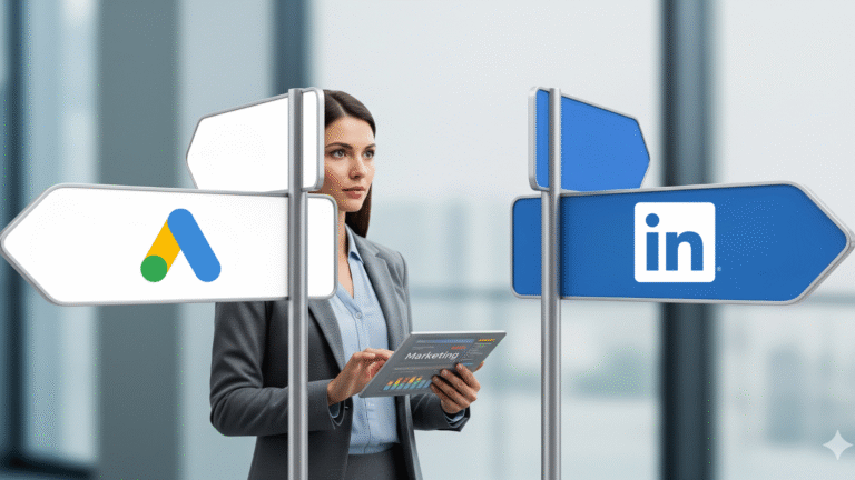 Lead Manager Agency LinkedIn Ads or Google Ads? A framework for smarter B2B decisions