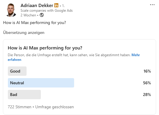 Lead Manager Agency AI Max in action: What early case studies and a new analysis script reveal