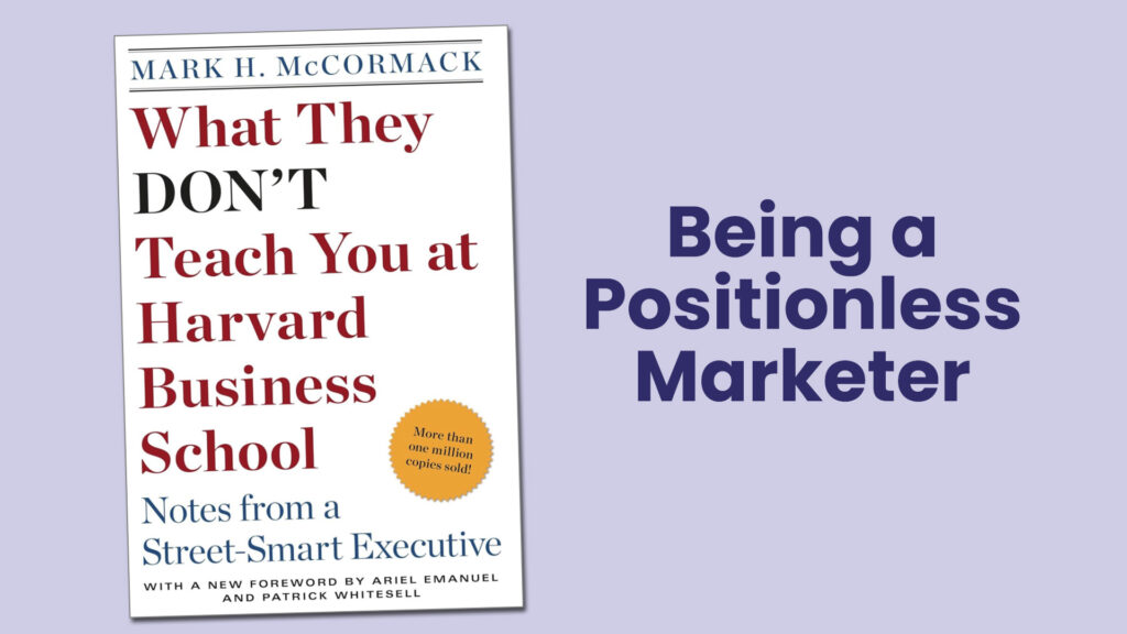 Lead Manager Agency What they don’t teach you about marketing at Harvard Business School: Being positionless by Optimove