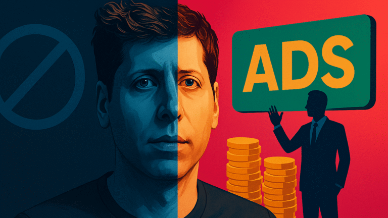 Lead Manager Agency Sam Altman’s ChatGPT pivot: From ‘I hate ads’ to ‘maybe they don’t suck’
