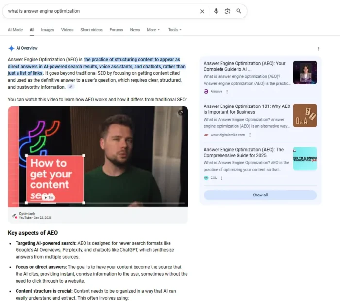 Lead Manager Agency AEO (Answer Engine Optimization): How to Get AI Generator to Mention my Business