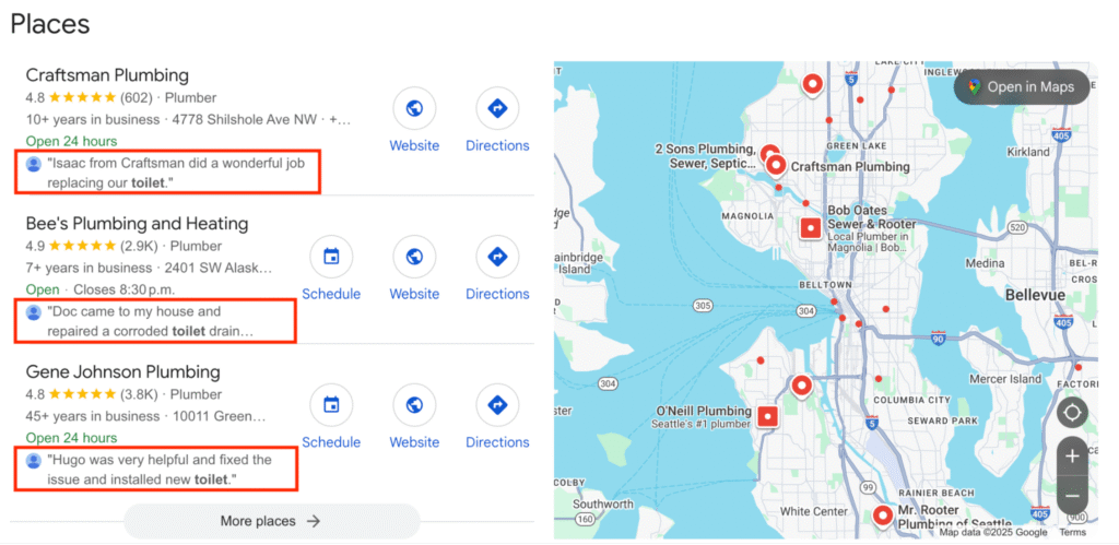 Lead Manager Agency 7 local SEO wins you get from keyword-rich Google reviews