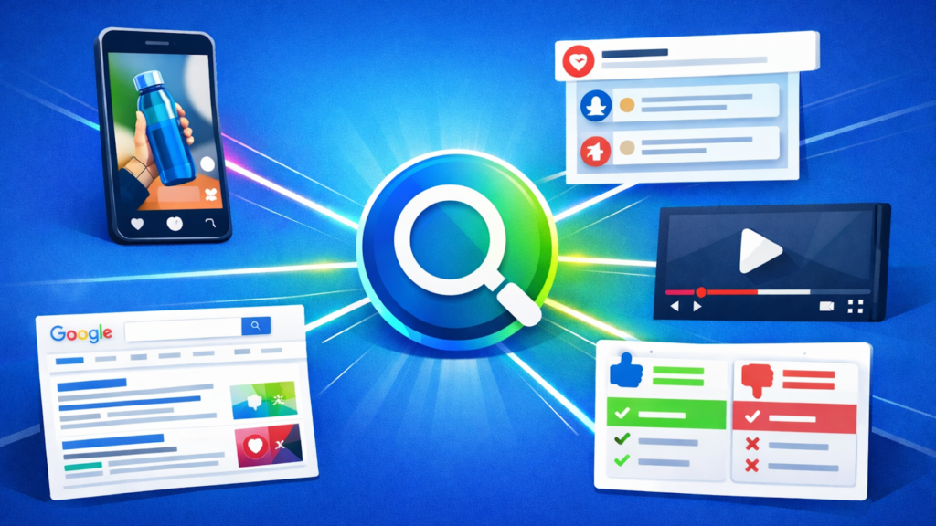 Lead Manager Agency Discoverability in 2026: How digital PR and social search work together