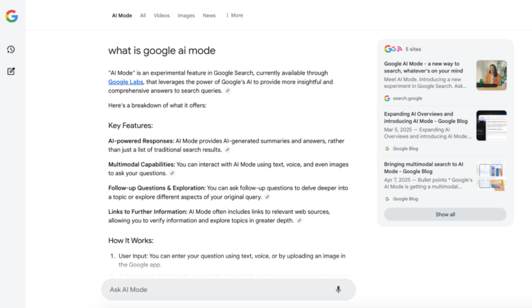 Lead Manager Agency What Is Google AI Mode and How Does It Work?